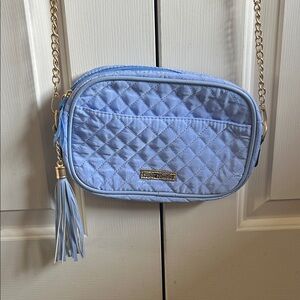 Simply Southern Quilted Blue Crossbody Bag